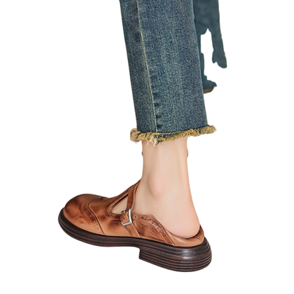 Camila™ | Élégantes Mary Janes en cuir