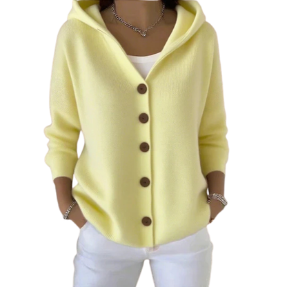 Iria™ | Cardigan à capuche au style moderne